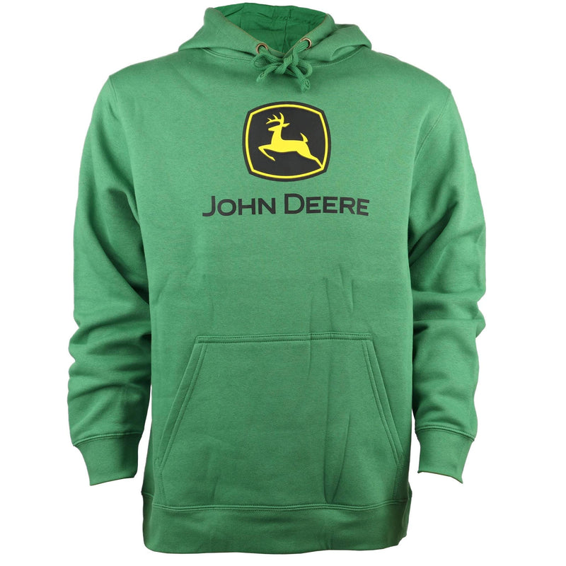 John Deere Green Modern Logo Hooded Sweatshirt
