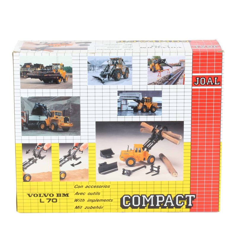 1/50 Volvo BM L70 Loader with Five Attachments by Joal