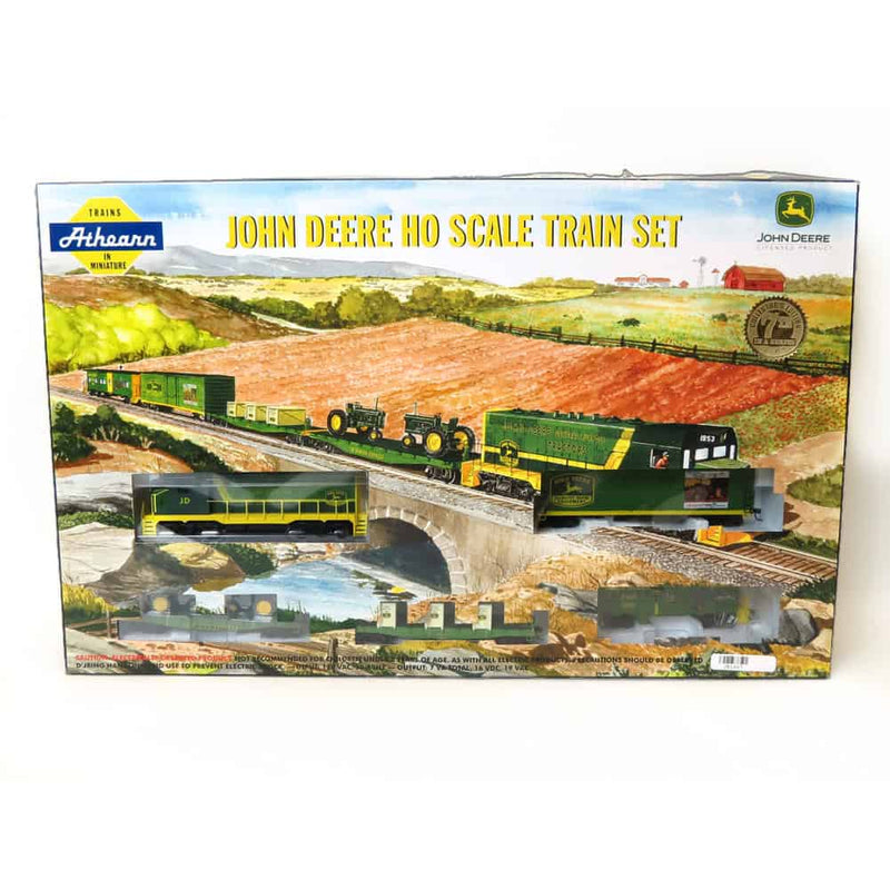1/87 John Deere HO Scale 70 Series Train Set #7 by Athearn, 2003 Edition