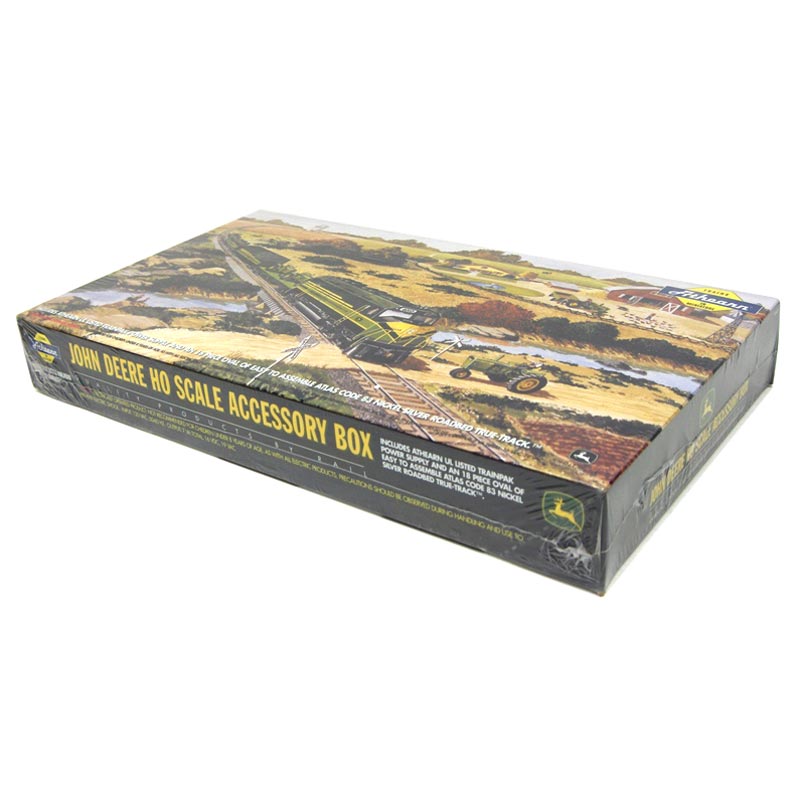 1/87 (HO) #4 John Deere Train Track & Transformer Accessory Box by Athearn