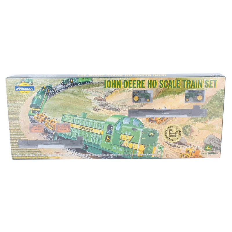 1/87 HO Gauge John Deere Train Set with 4020 Tractors by Athearn