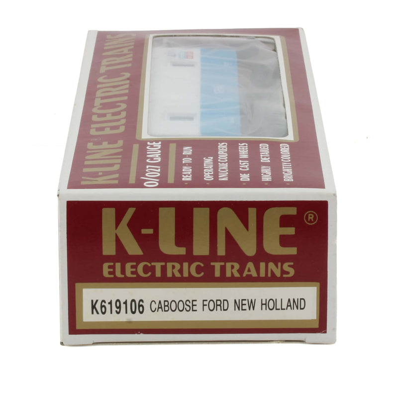 O/O27 Ford New Holland Caboose 1994 Employee Edition by K-Line Electric Trains