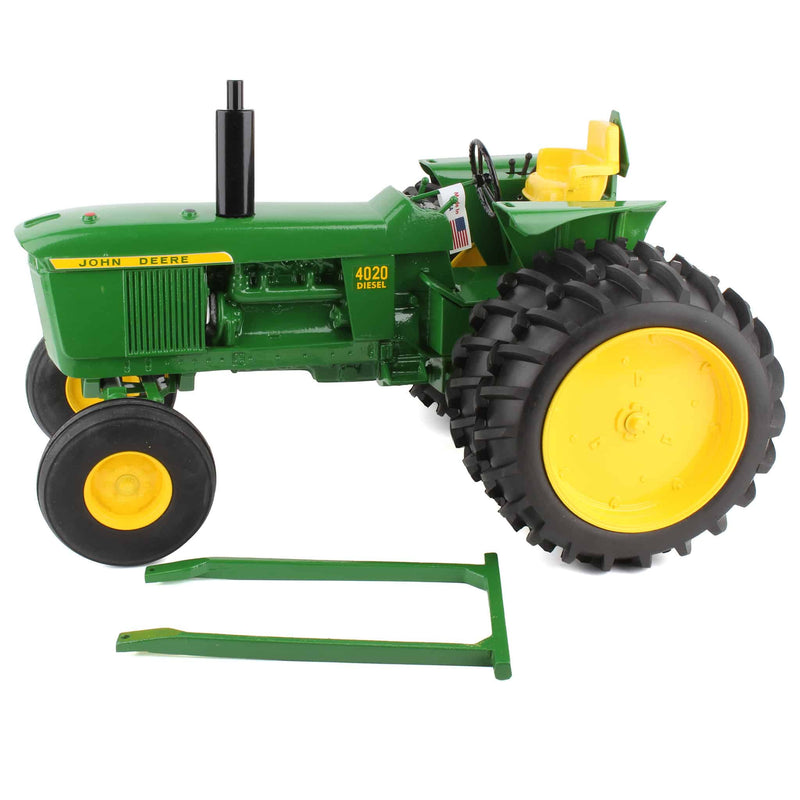 1/8 John Deere 4020 Diesel Tractor w/ ROPS by Scale Models