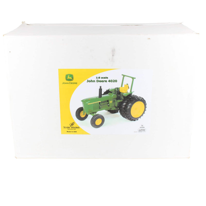 1/8 John Deere 4020 Diesel Tractor w/ ROPS by Scale Models