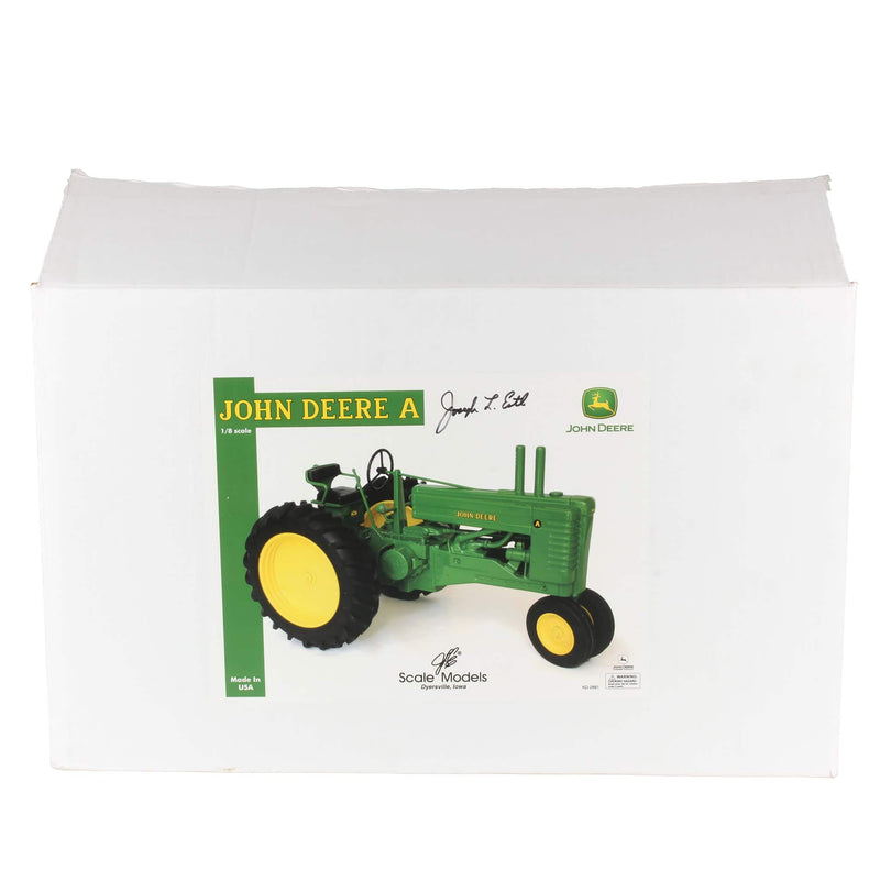 1/8 John Deere Styled Model A Tractor, Made in the USA by Scale Models