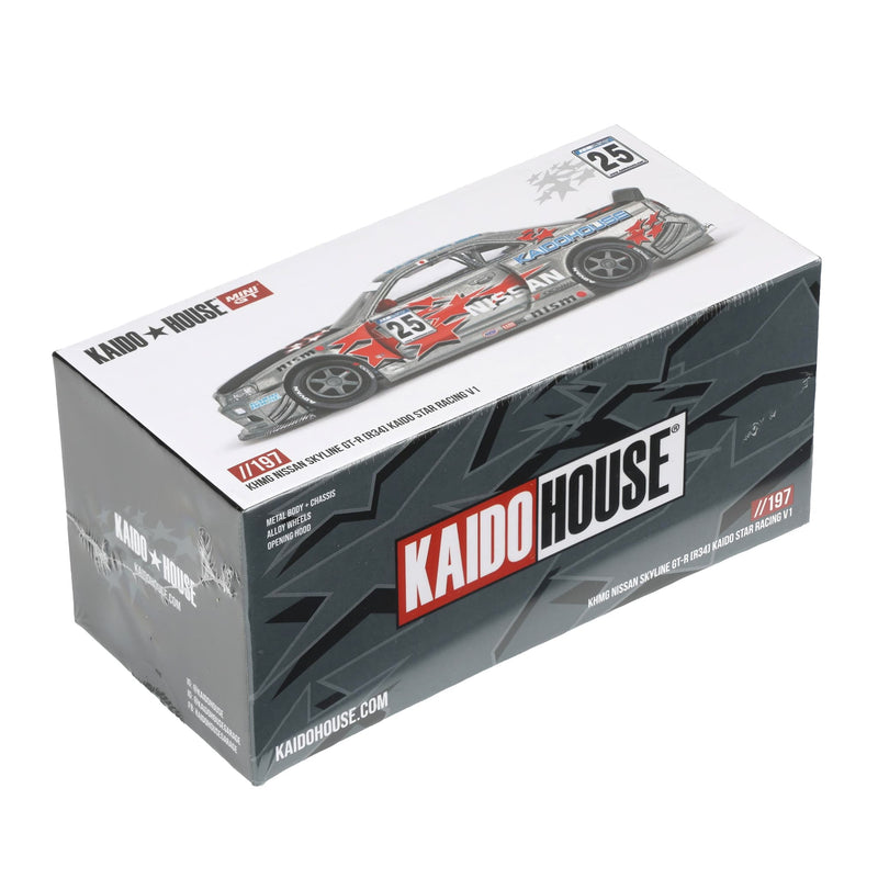 1/64 Nissan Skyline GT-R Kaido Star Racing V1 by Mini GT