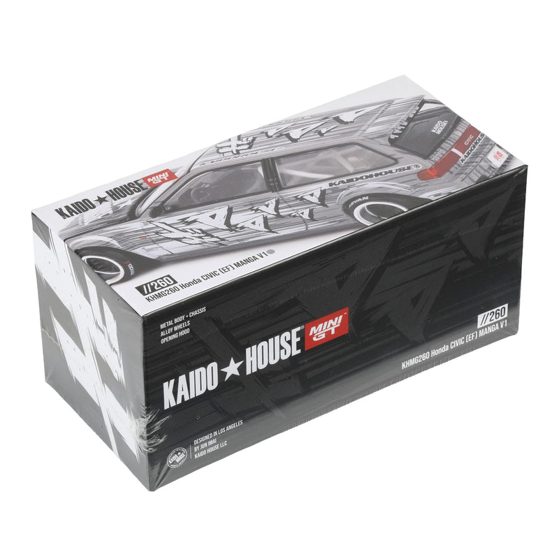1/64 Honda Civic (EF) Kaido Manga V1 by Mini GT