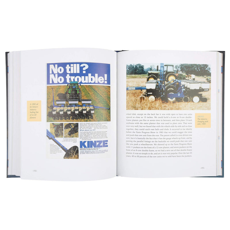 Kinze History Book: Fifty Years of Disruptive Innovation
