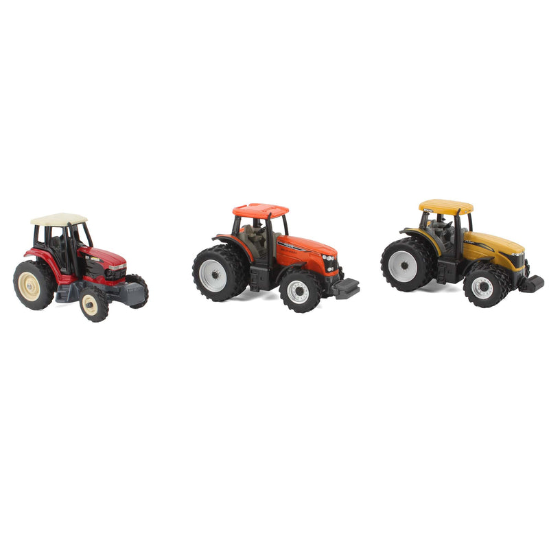 Lot of (1) 1/64 Challenger, (1) 1/64 AGCO, and (1) 1/64 Versatile Tractor by SpecCast and ERTL