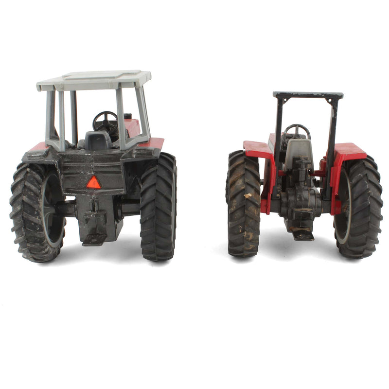Lot of (2) 1/16 Damaged Massey Ferguson Tractors by ERTL