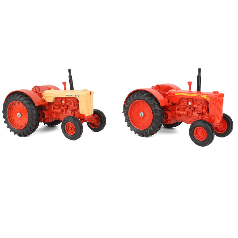 Lot of (2) 1/16 Case Tractors with Rounded Fenders by ERTL