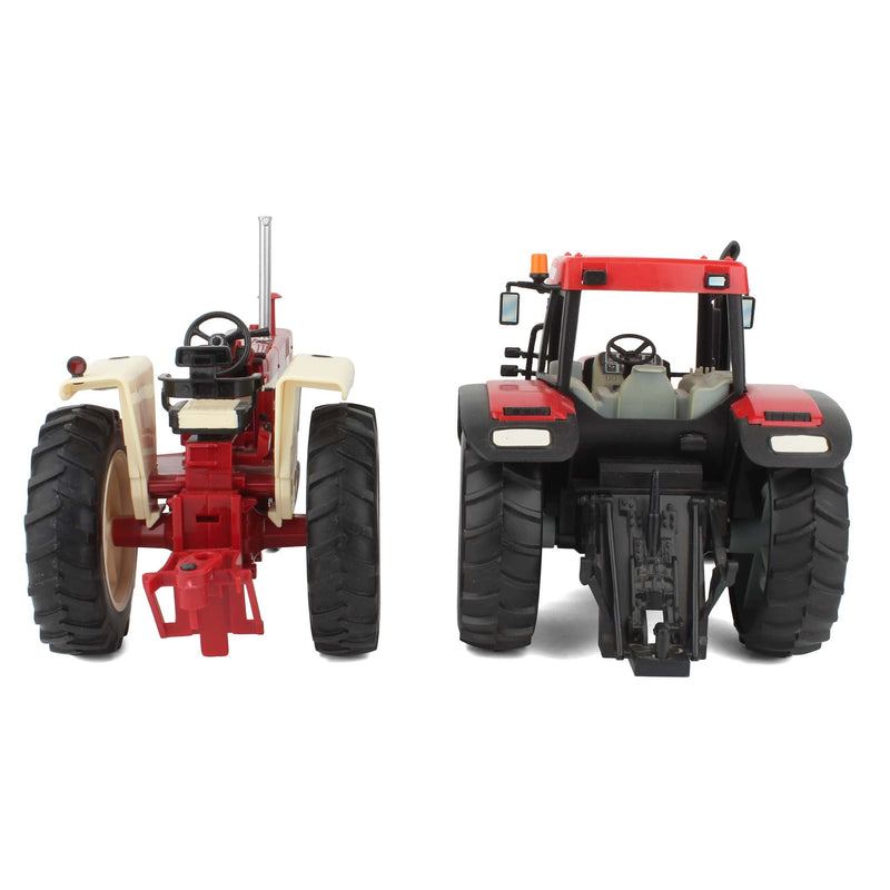 Lot of (1) 1/16 Plastic McCormick Tractor and (1) 1/16 Plastic McCormick Farmall Tractor