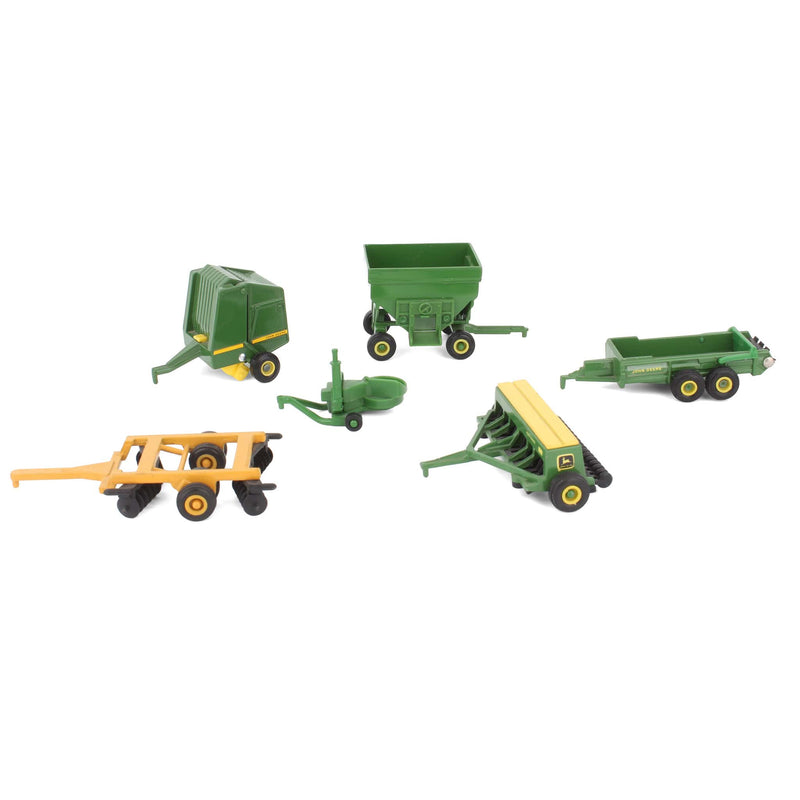 Lot of (6) 1/64 Various John Deere Farm Implements by ERTL