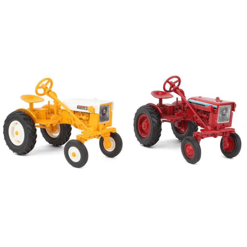 Lot of (2) 1/16 International Harvester Cub Tractors by ERTL