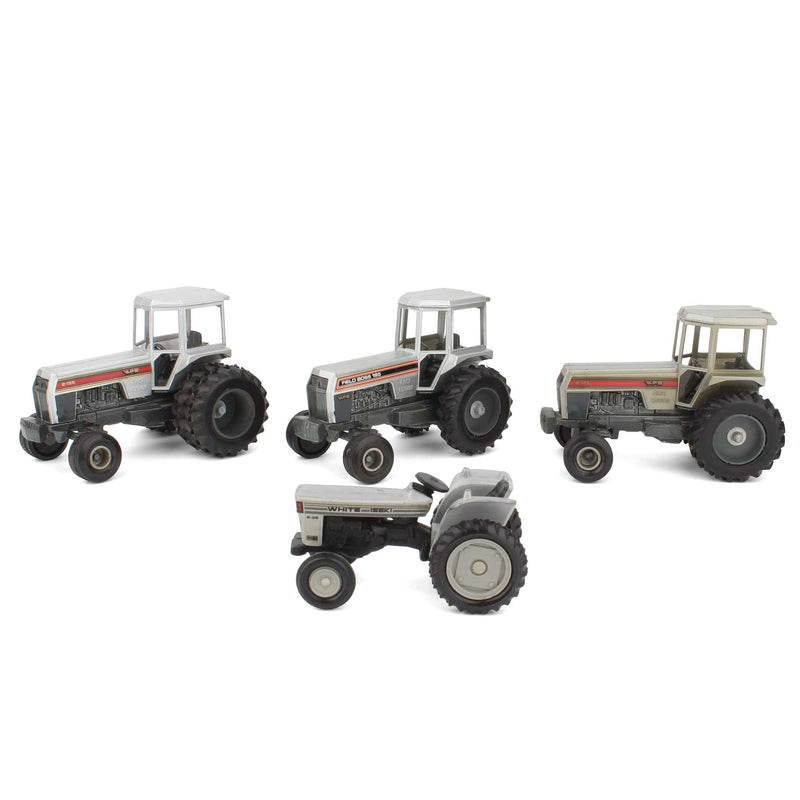 Lot of (4) 1/32 White Tractors by Scale Models