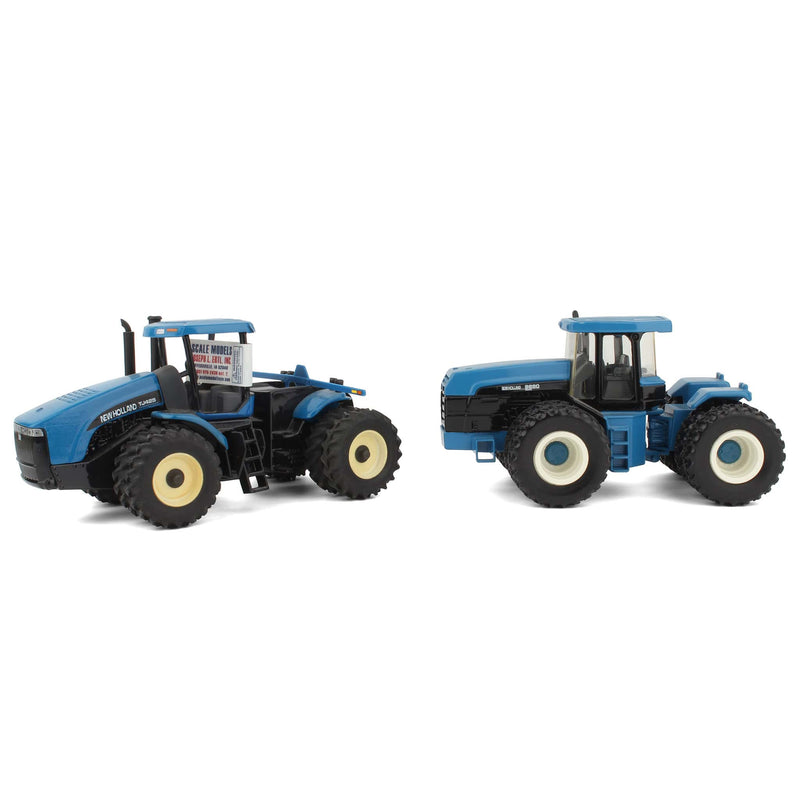 Lot of (2) 1/32 New Holland Articulating Tractors