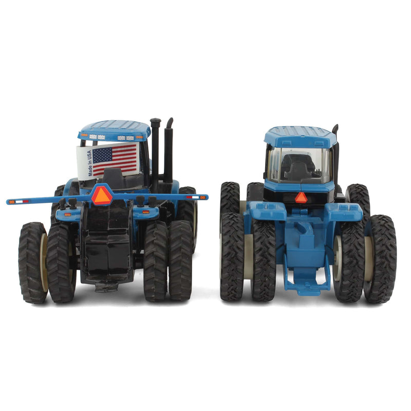 Lot of (2) 1/32 New Holland Articulating Tractors