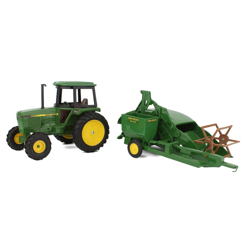 Lot of (1) 1/16 John Deere Tractor and (1) 1/16 John Deere Combine by ERTL