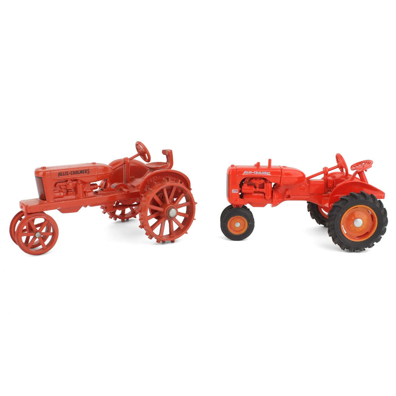 Lot of (2) 1/16 Allis Chalmers Narrow Front Tractors
