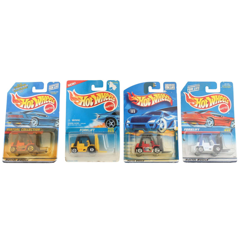 Lot of (7) Forklift Trucks and (1) Construction Set