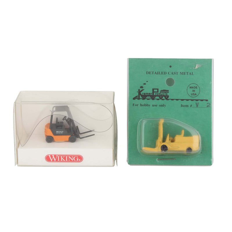 Lot of (2) 1/87 Forklifts