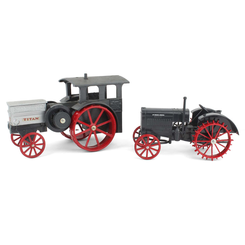 Lot of (1) 1/16 McCormick-Deering Tractor and (1) 1/16 Case IH Tractor, Made in the USA by Scale Models