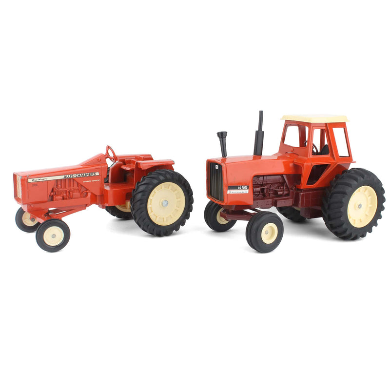 Lot of (2) 1/16 Allis Chalmers 190 and 7050 Tractors,  Made in the USA by ERTL