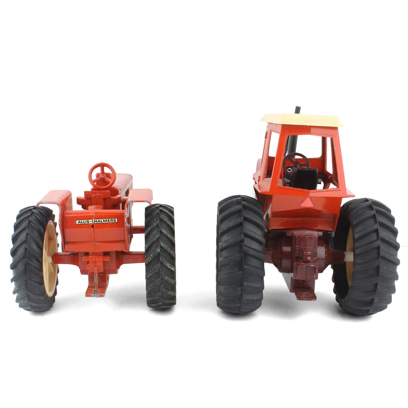 Lot of (2) 1/16 Allis Chalmers 190 and 7050 Tractors,  Made in the USA by ERTL