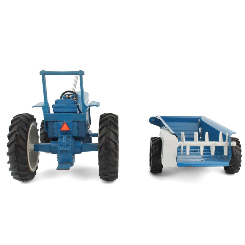 Lot of (1) 1/16 Ford 7710 Tractor and (1) 1/16 Manure Spreader by ERTL