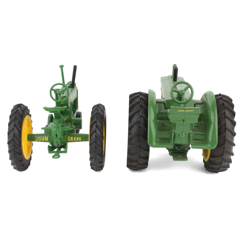 Lot of (1) 1/16 John Deere 820 Tractor and (1) 1/16 John Deere General Purpose Tractor, Both with Rubber Tires from ERTL