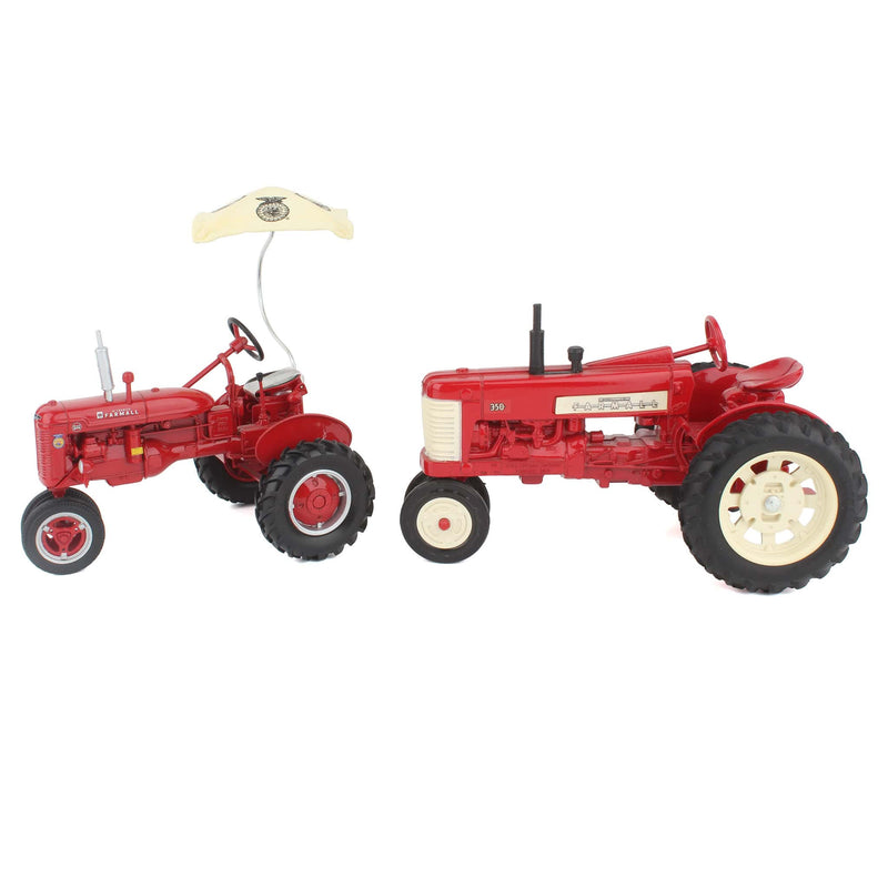 Lot of (1) 1/16 McCormick Farmall 350 Tractor and (1) 1/16 McCormick BN Tractor with Umbrella by ERTL