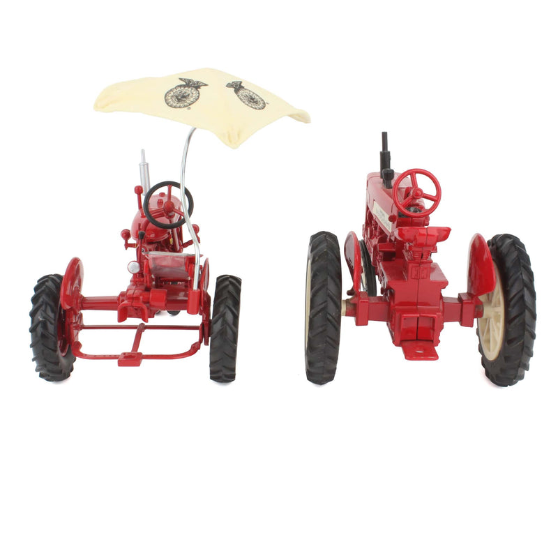 Lot of (1) 1/16 McCormick Farmall 350 Tractor and (1) 1/16 McCormick BN Tractor with Umbrella by ERTL