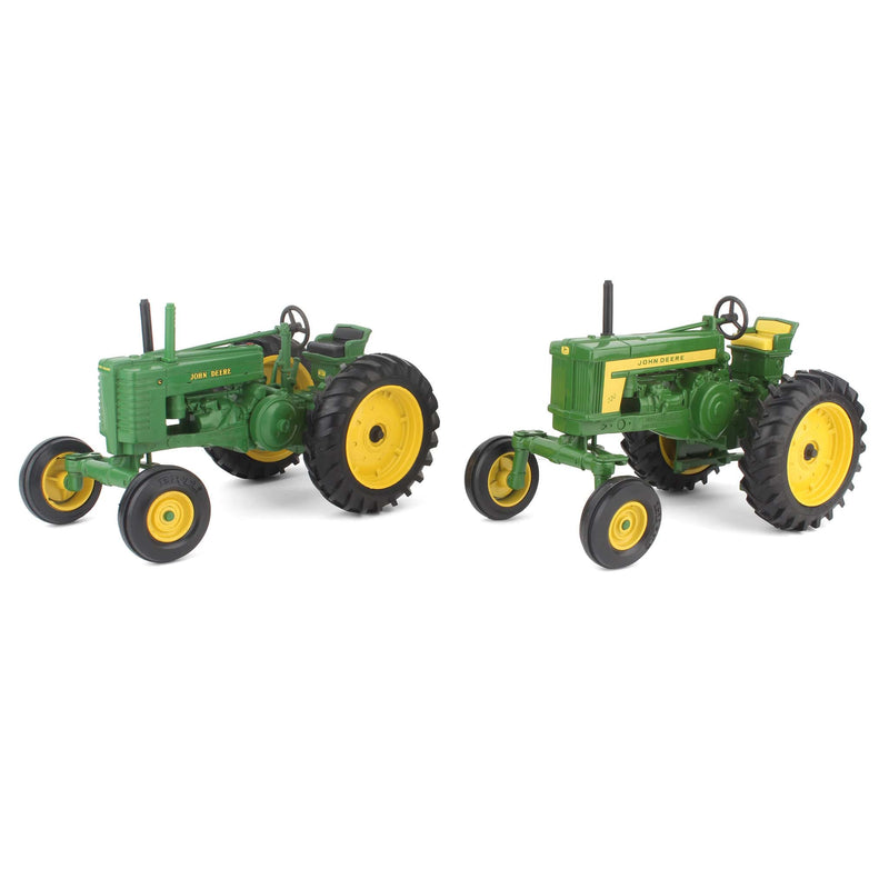 Lot of (2) 1/16 John Deere Wide Front Special Edition Tractors by ERTL