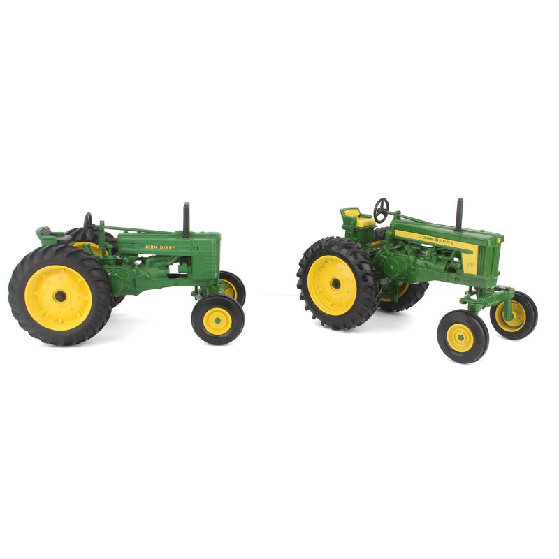 Lot of (2) 1/16 John Deere Wide Front Special Edition Tractors by ERTL
