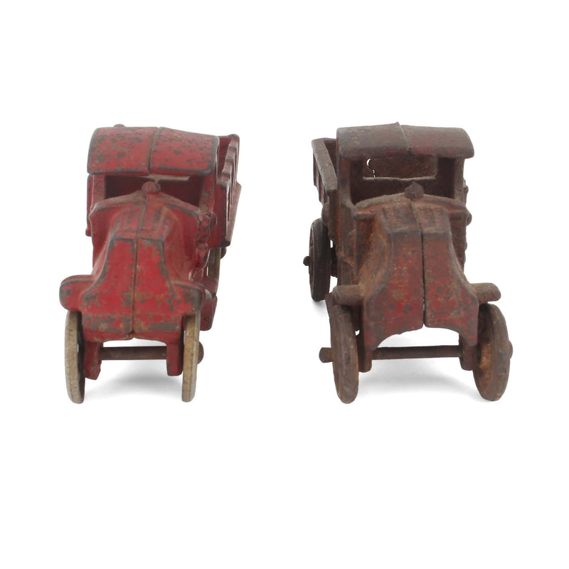 Lot of (2) Antique 1920's/30's Cast Iron Trucks by Arcade & AC Williams