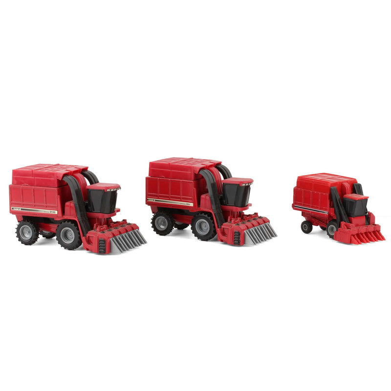 Lot of (3) Case International Cotton Pickers by ERTL