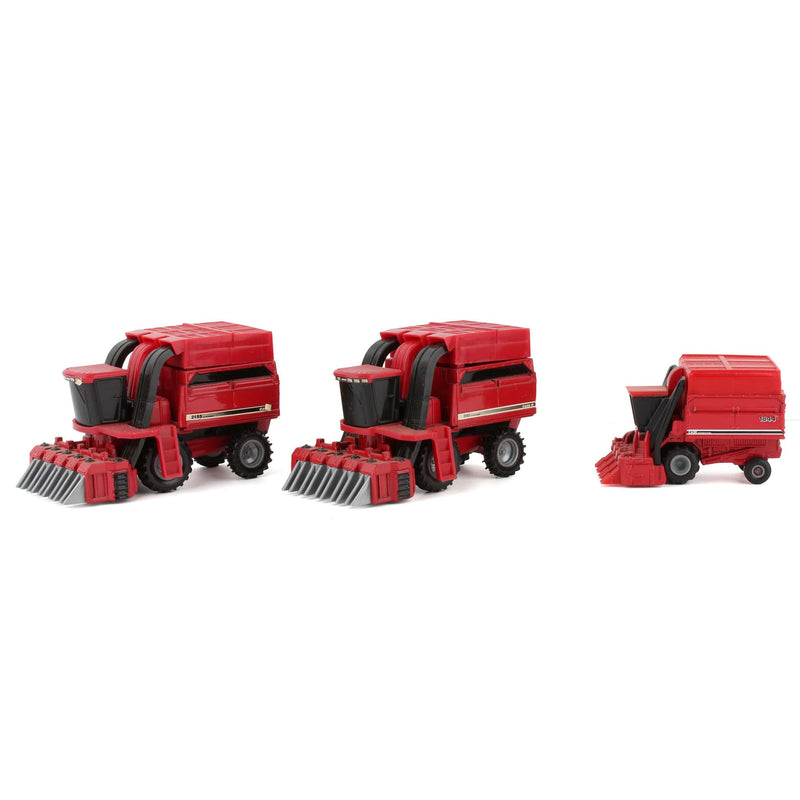 Lot of (3) Case International Cotton Pickers by ERTL