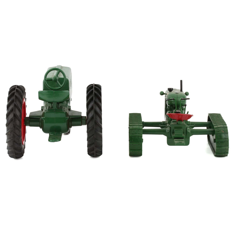 Lot of (1) 1/16 Oliver Row Crop Tractor and (1) 1/16 Oliver Crawler