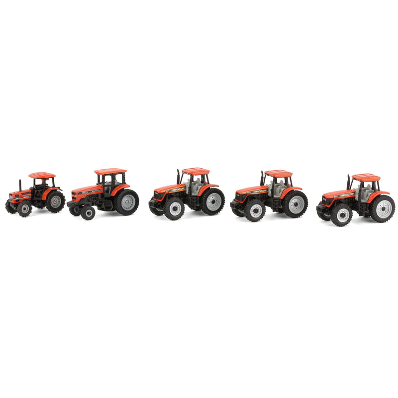 Lot of (5) 1/64 AGCO Tractors by ERTL