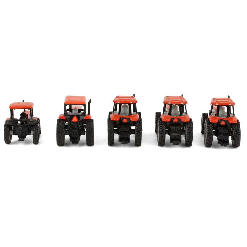 Lot of (5) 1/64 AGCO Tractors by ERTL