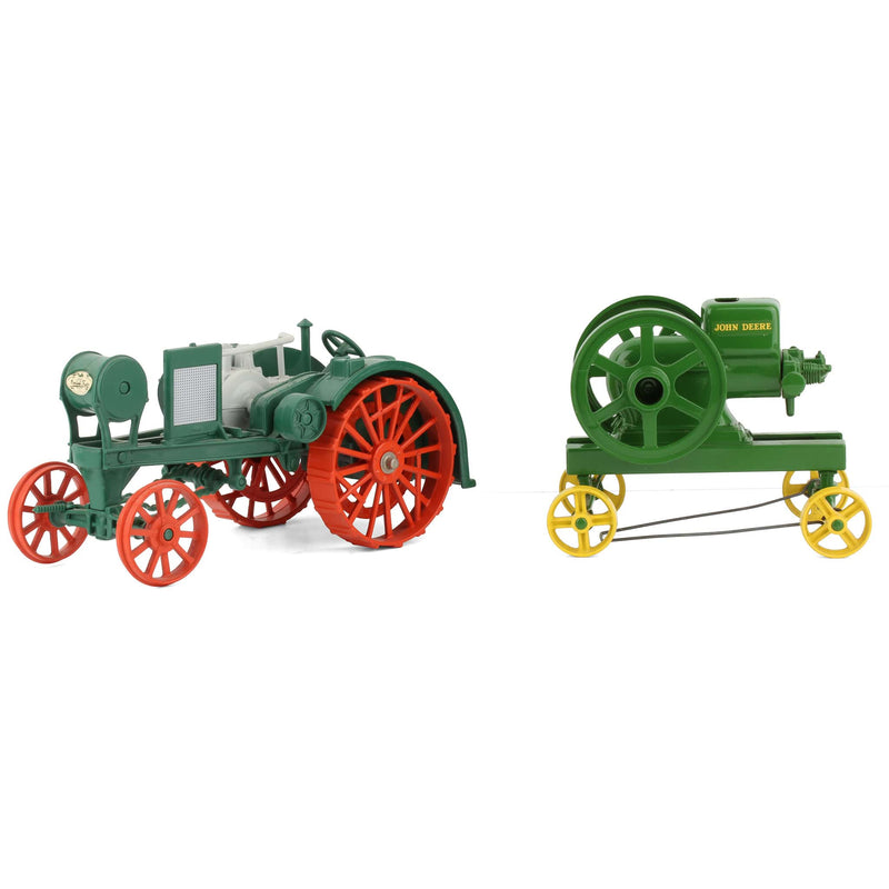 Lot of (1) 1/16 Overtime Tractor and (1) 1/6 John Deere Engine by ERTL