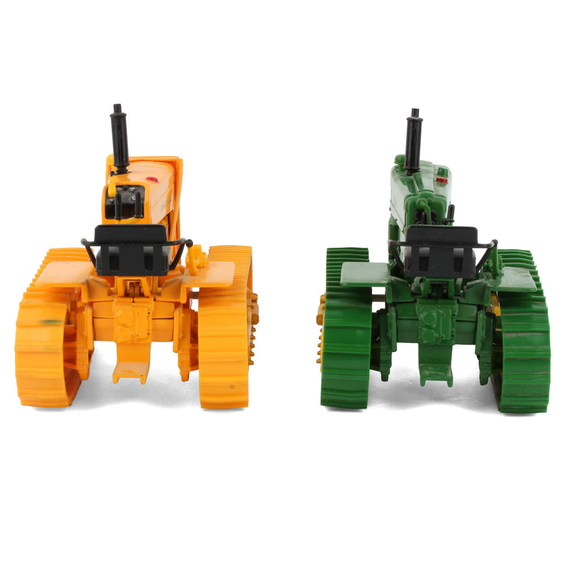 Lot of (2) 1/16 John Deere Crawlers by ERTL