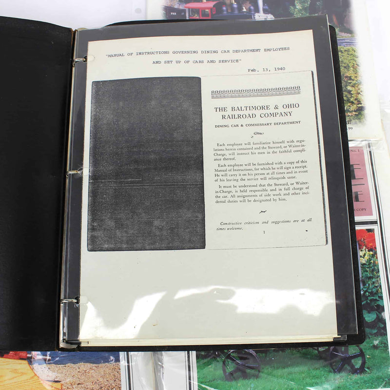 Lot of (2) Gas Engine Magazines, (1) 1998 Bachman Train Catalog and (1) B&O Dining Car  & Commissary Department Guide