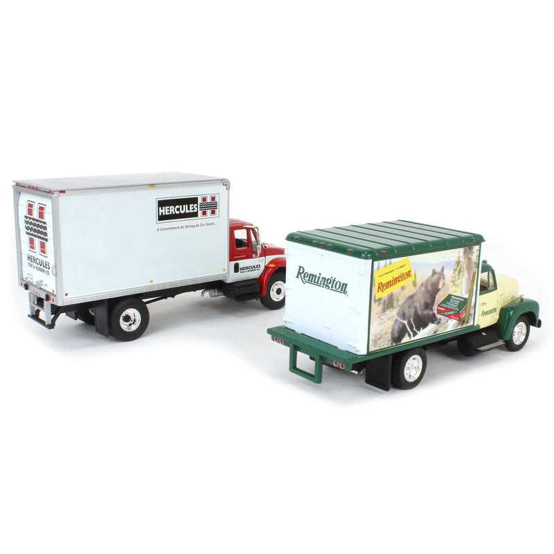 Lot of (1) 1/34 International 4400 Truck and (1) 1/34 1957 International Van