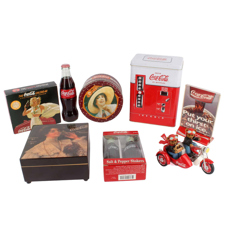 Lot of (8) Coca-Cola Memorabilia Items