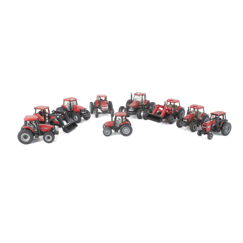 Lot of (9) Case IH Magnum and Maxum Tractors