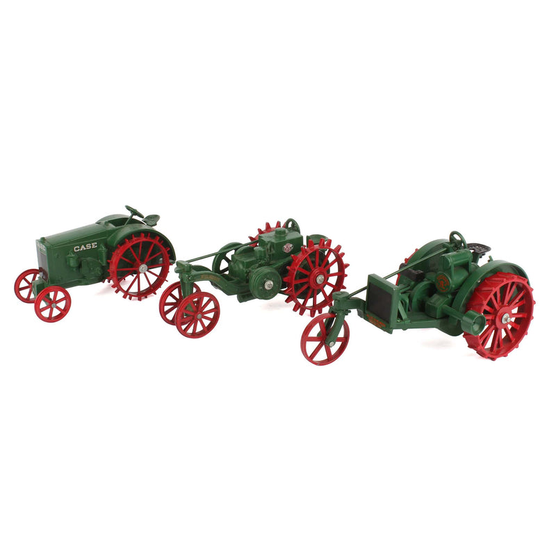 Lot of (3) Tractors with Steel Wheels