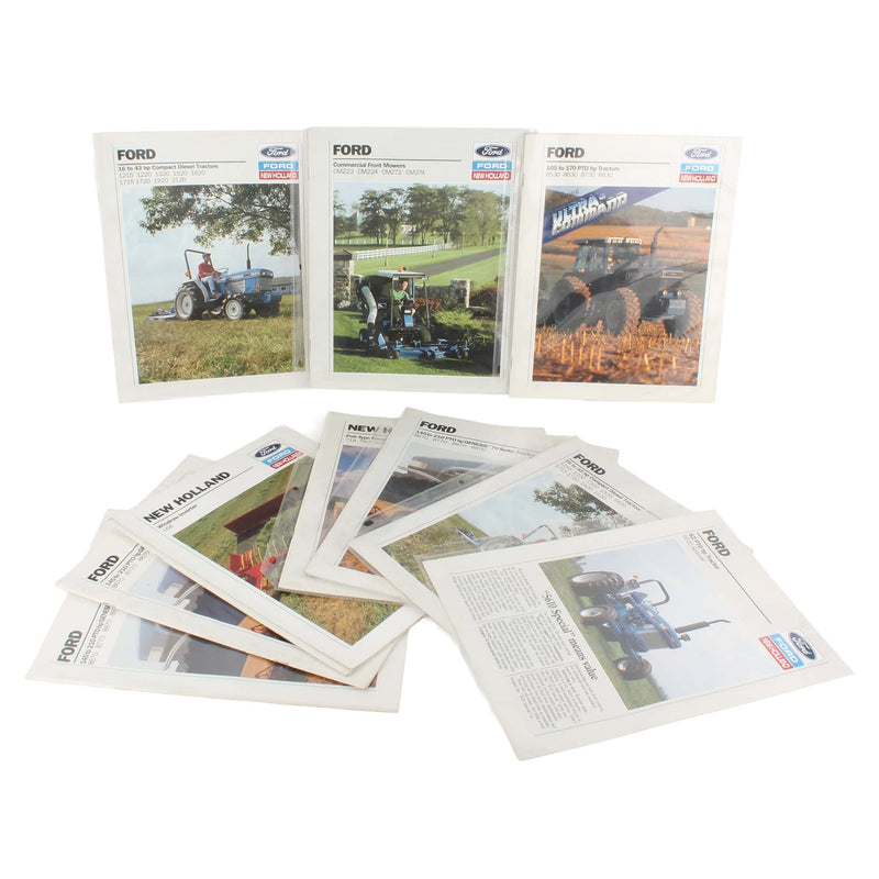 Lot of (11) Ford Sales Brochures