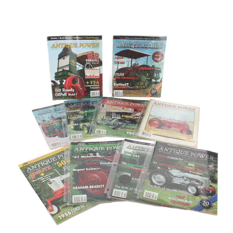 Lot of (10) Antique Power Magazines