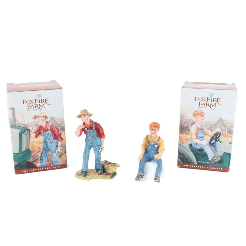 Lot of (2) Foxfire Fire Figurines